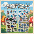The Smurf Village Sticker Bundle