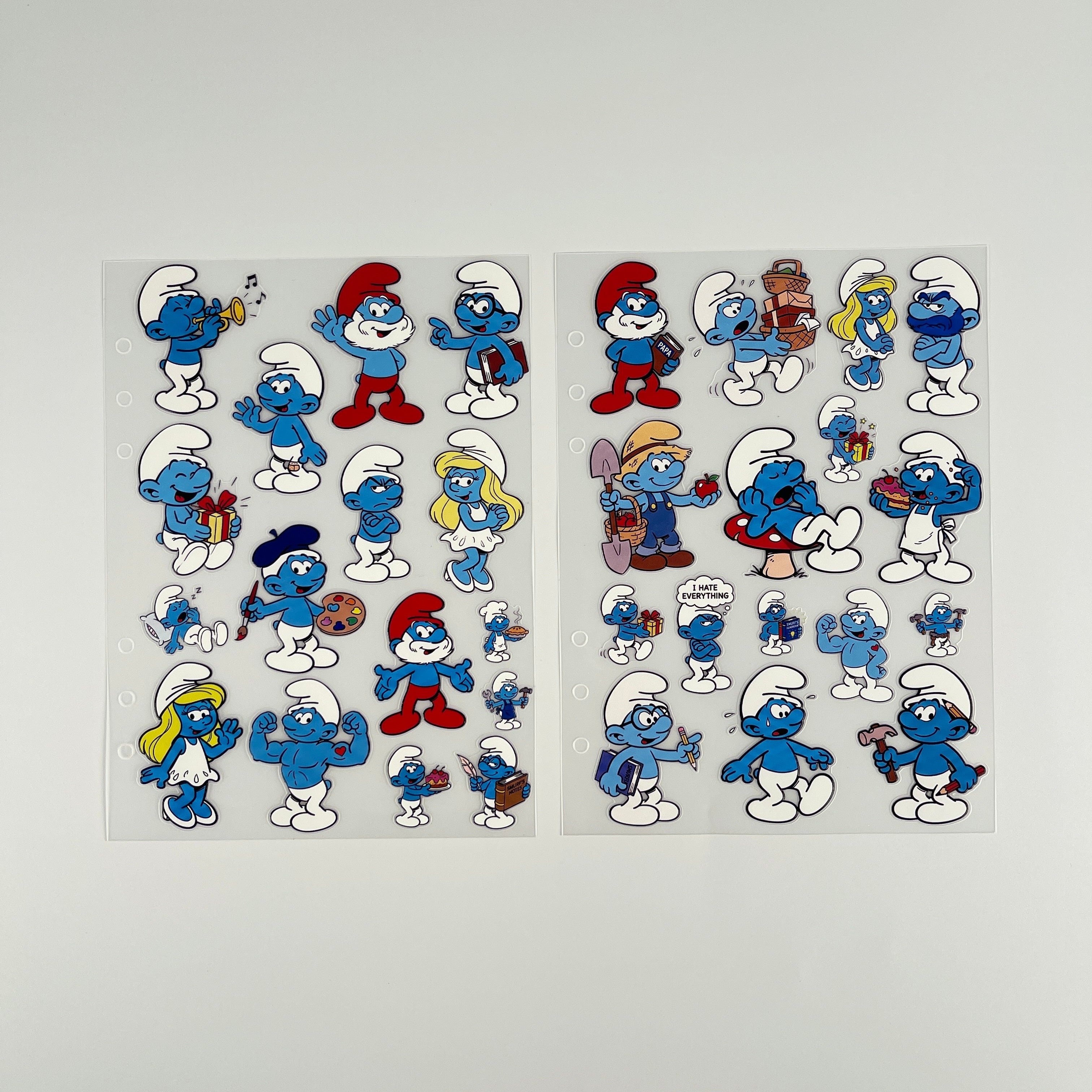 The Smurf Village Sticker Bundle