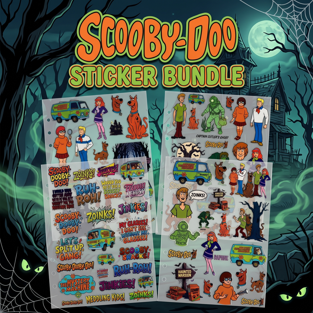 Scooby-Doo Sticker Bundle